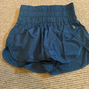Free People Movement The Way Home Teal shorts
